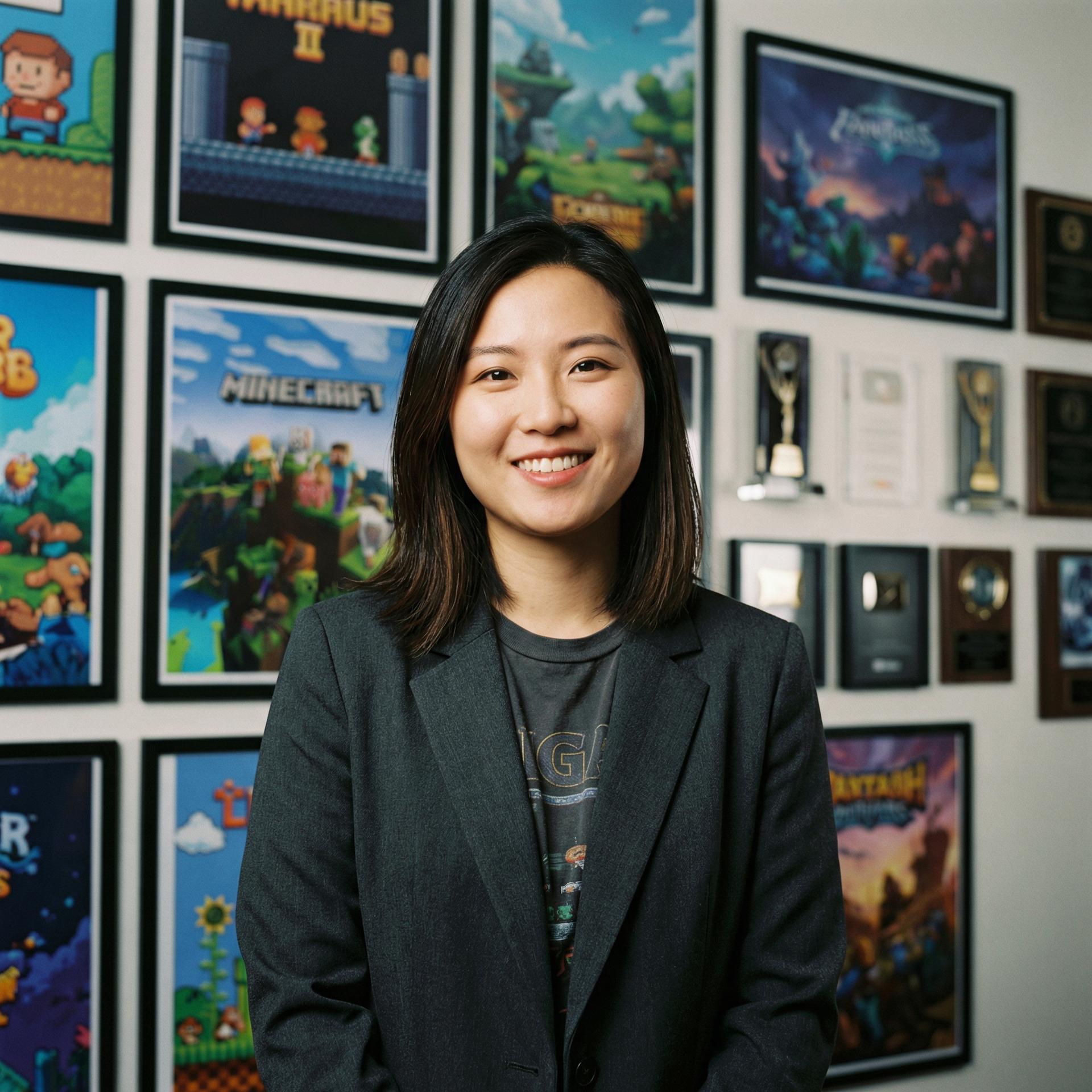 少妇游戏制片人林婷